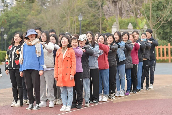 云贝斯特bst2288集团机关工会开展“三八”国际劳动妇女节团建踏青活动